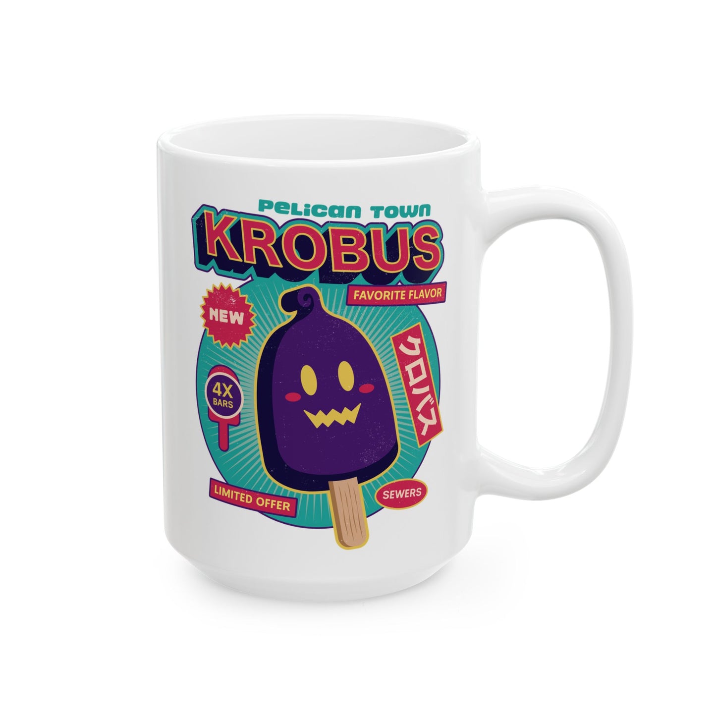 Krobus Ice Cream Ceramic Mug