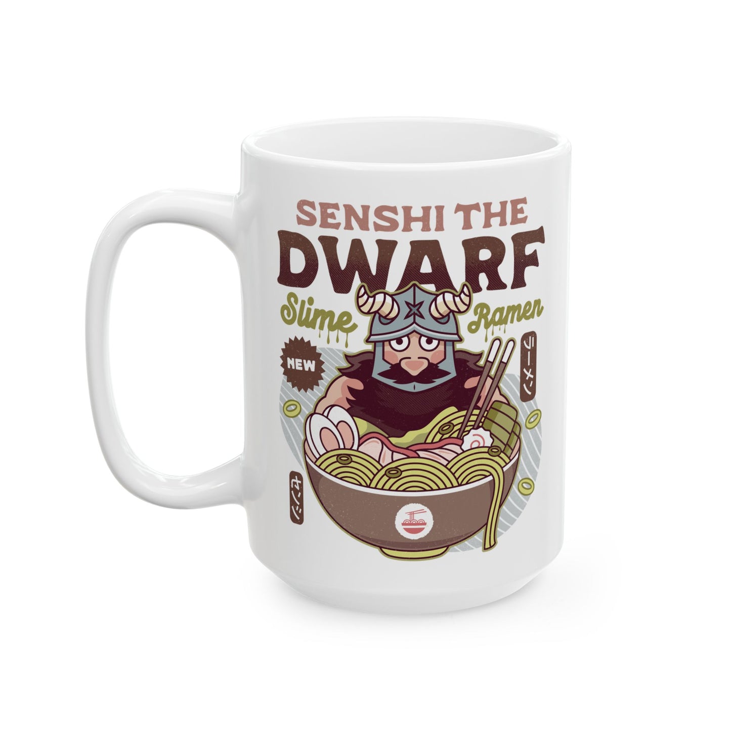 Dwarf Chef Slime Ramen Ceramic Mug