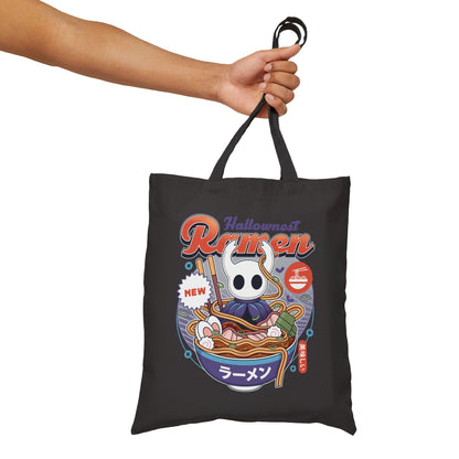 Hallownest Ramen Vintage Cotton Canvas Tote Bag