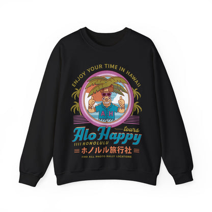 Alo Happy Tours Vintage Unisex Crewneck Sweatshirt