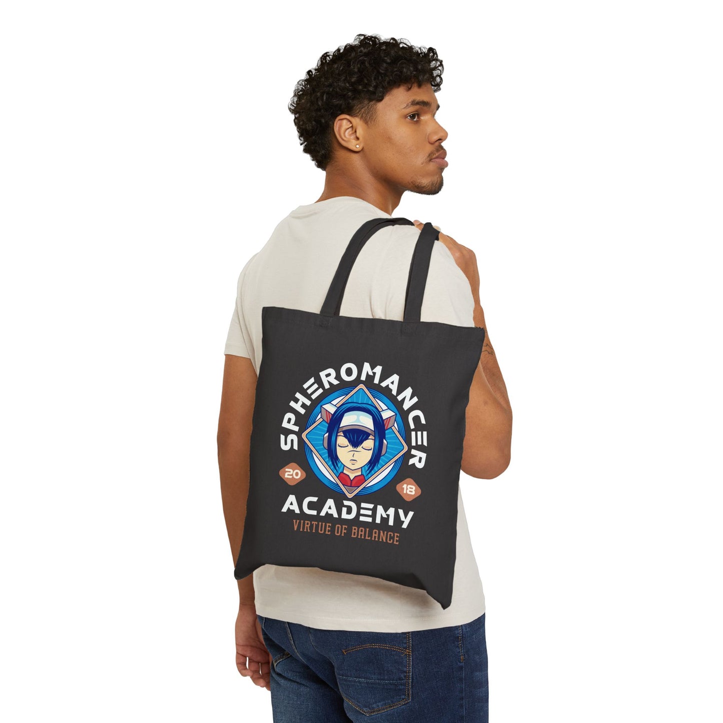 True Spheromancer Academy Canvas Tote Bag