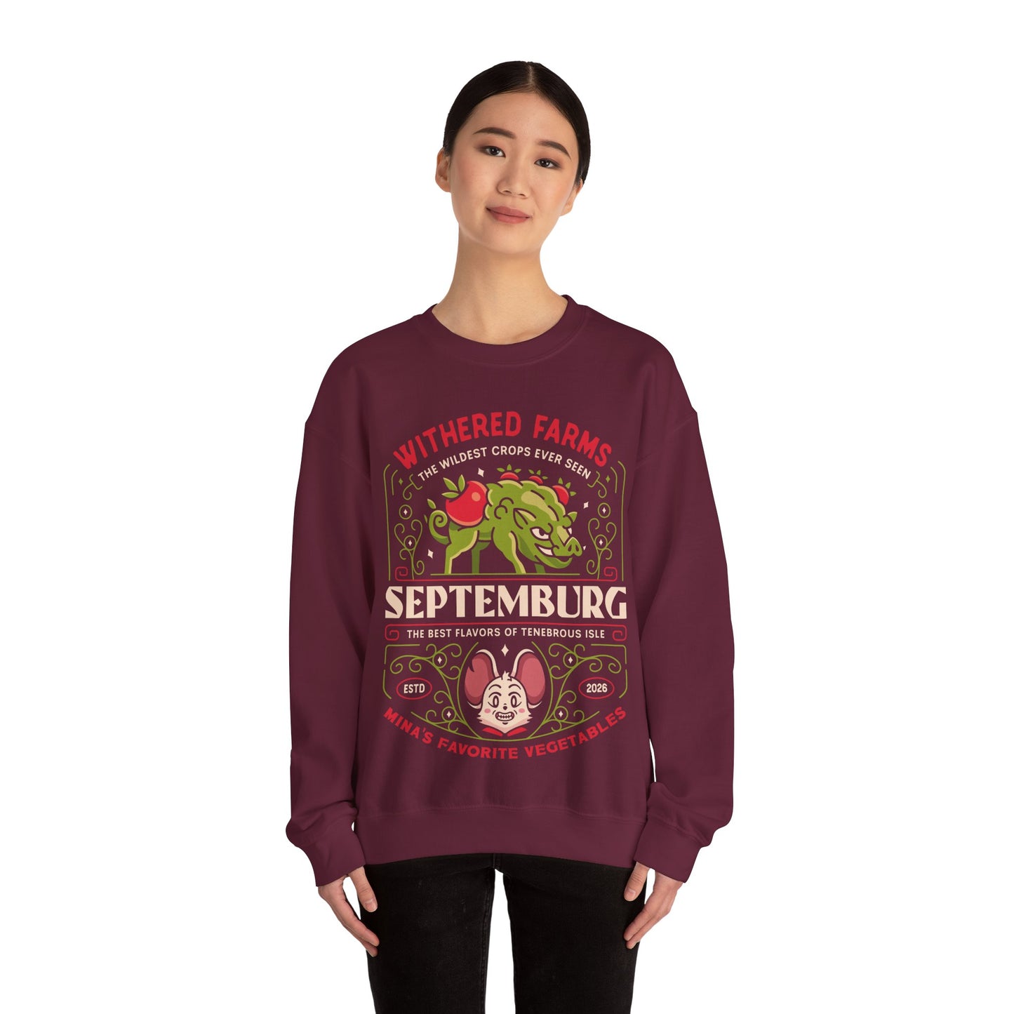Septemburg Withered Farms Crest Crewneck Sweatshirt