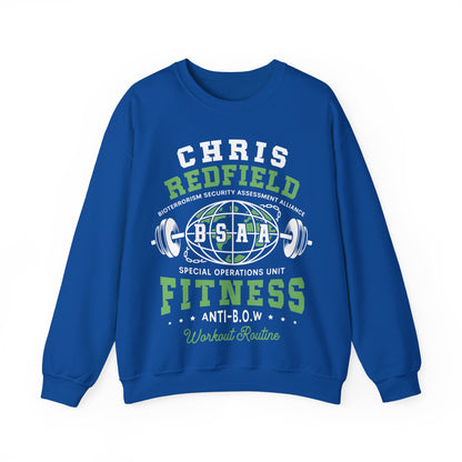 Bsaa Redfield Fitness Emblem Crewneck Sweatshirt
