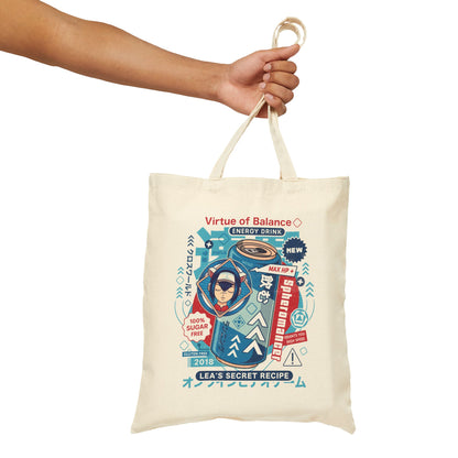 True Spheromancer Energy Drink Canvas Tote Bag