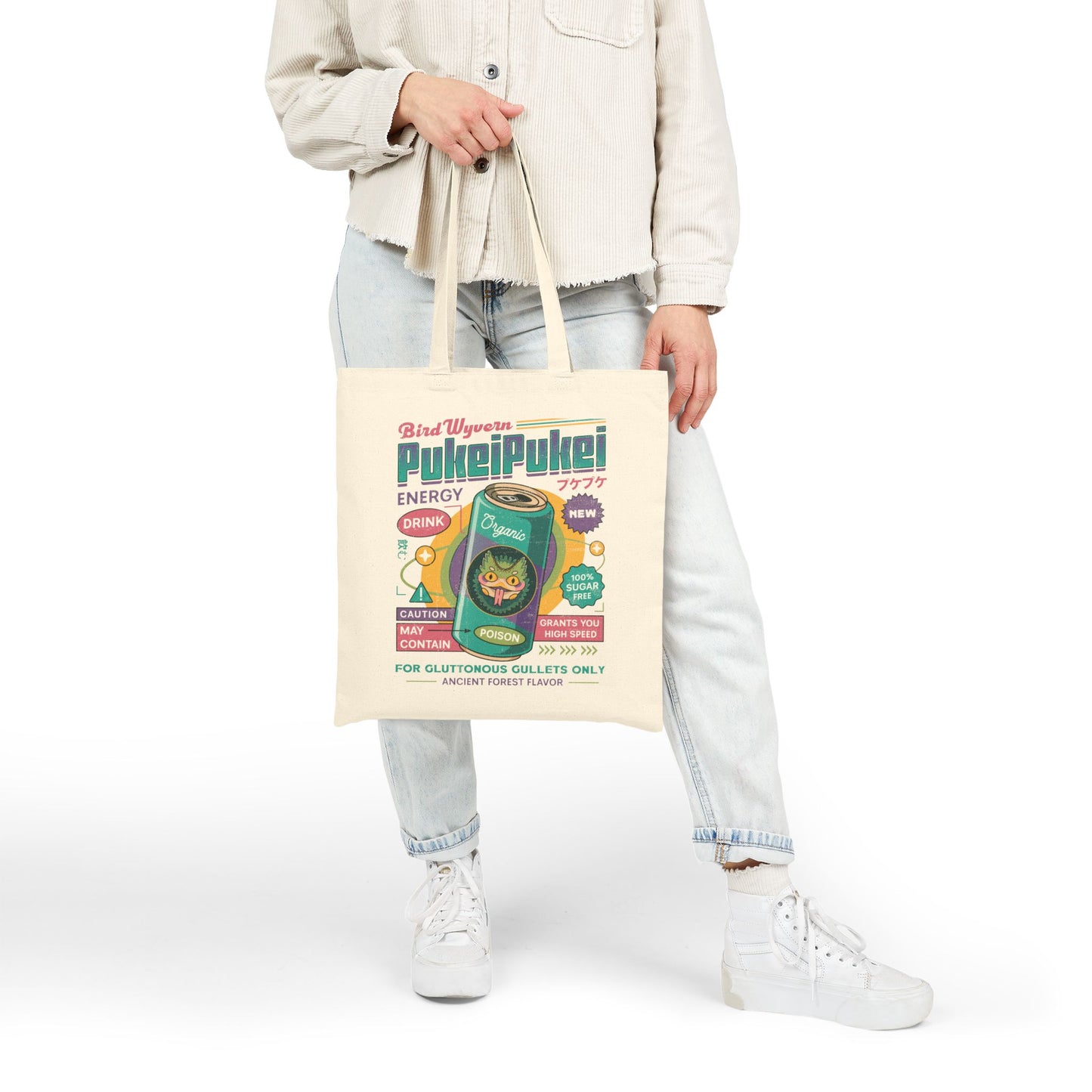 Pukei Pukei Energy Drink Canvas Tote Bag