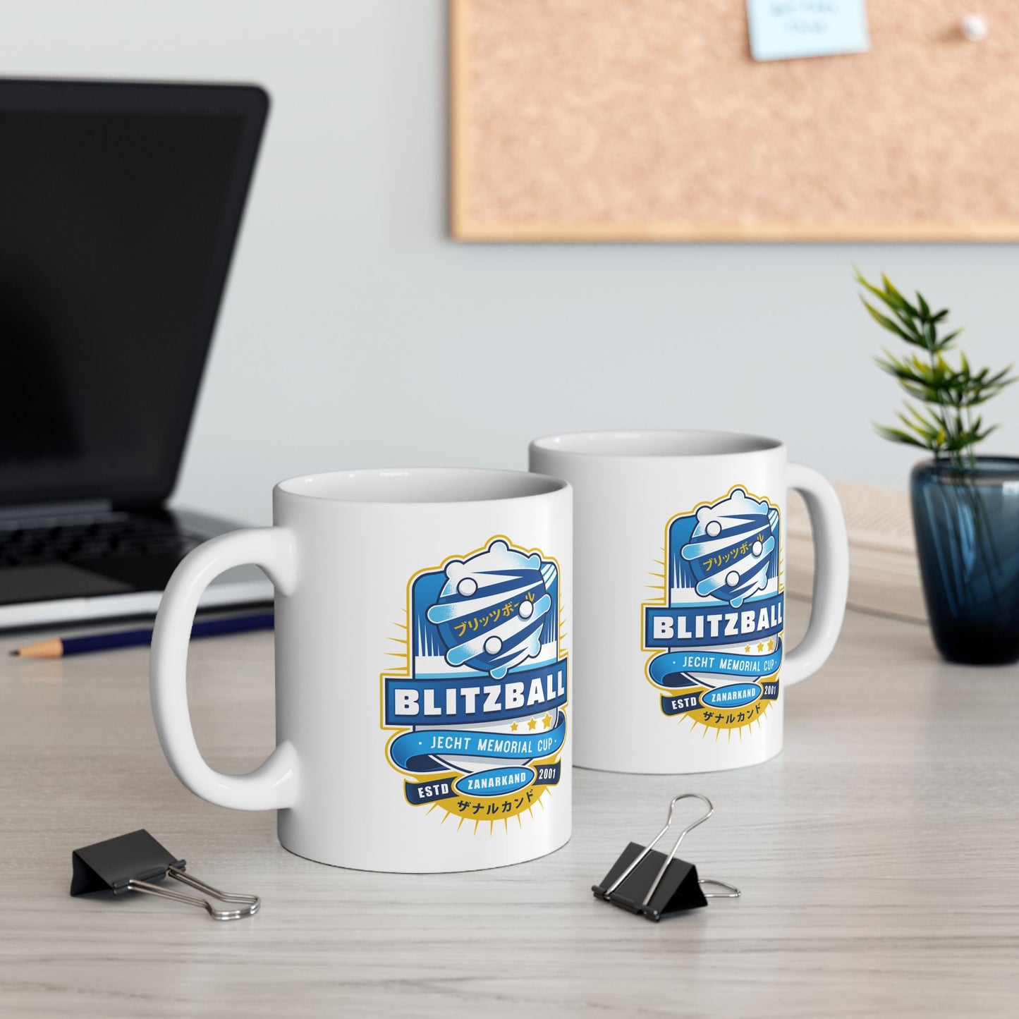 Blitzball Zanarkand Emblem Ceramic Mug
