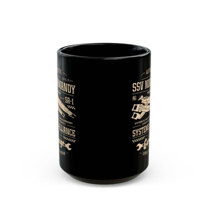 Ssv Normandy Garage Black Mug