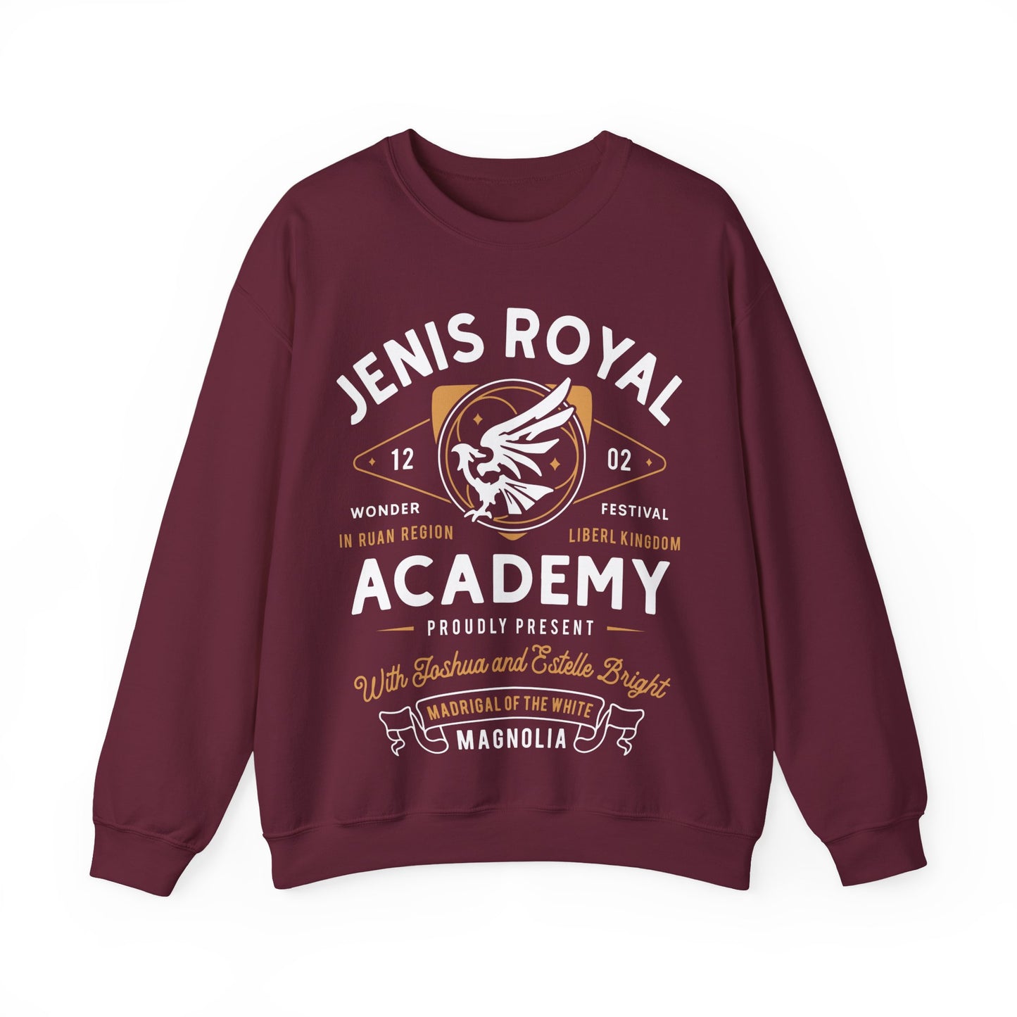 Jenis Royal Academy Emblem Unisex Crewneck Sweatshirt