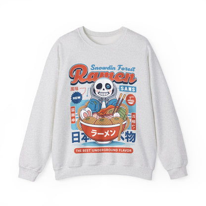 Snowdin Forest Ramen Vintage Unisex Crewneck Sweatshirt