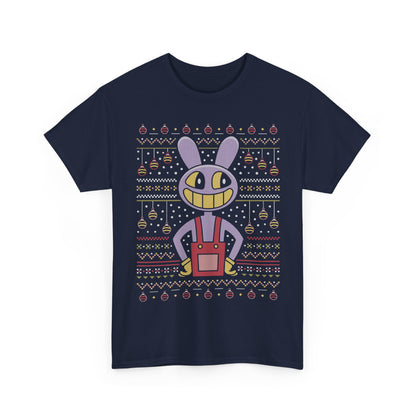 Jax Purple Rabbit Ugly Sweater Unisex T-Shirt