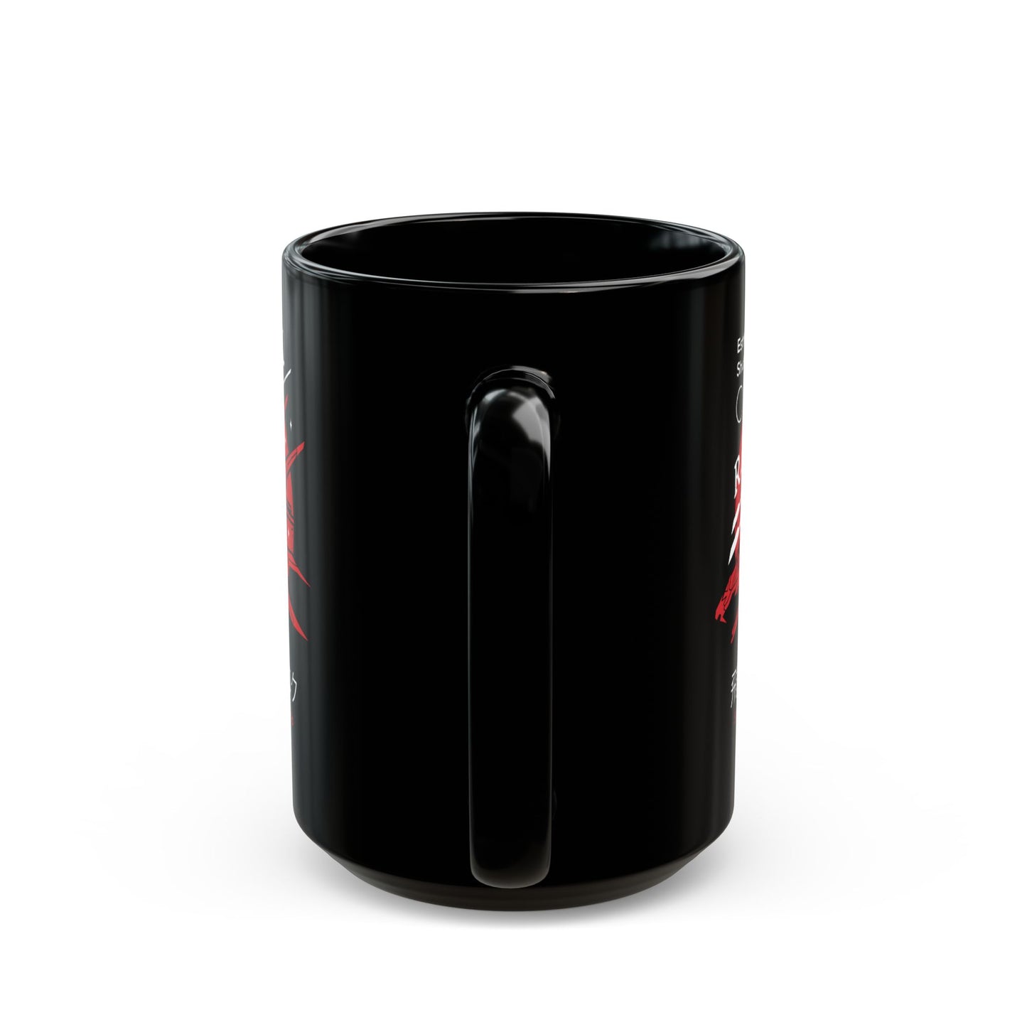 Lagunamov Flying Ship Black Mug
