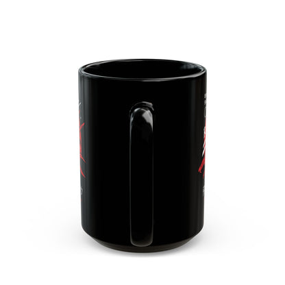 Lagunamov Flying Ship Black Mug