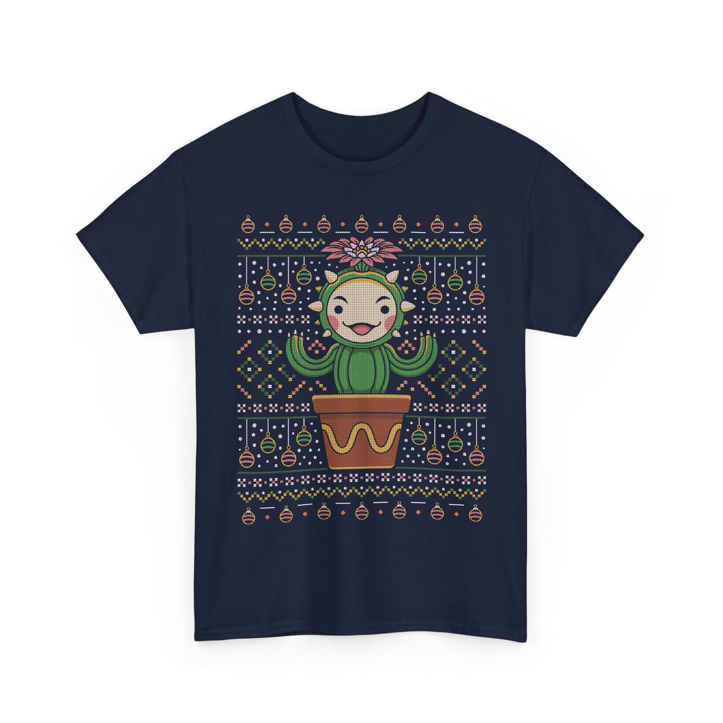 Lil Cactus Ugly Sweater Unisex T-Shirt