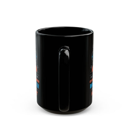Rolling Cutter Academy Black Mug