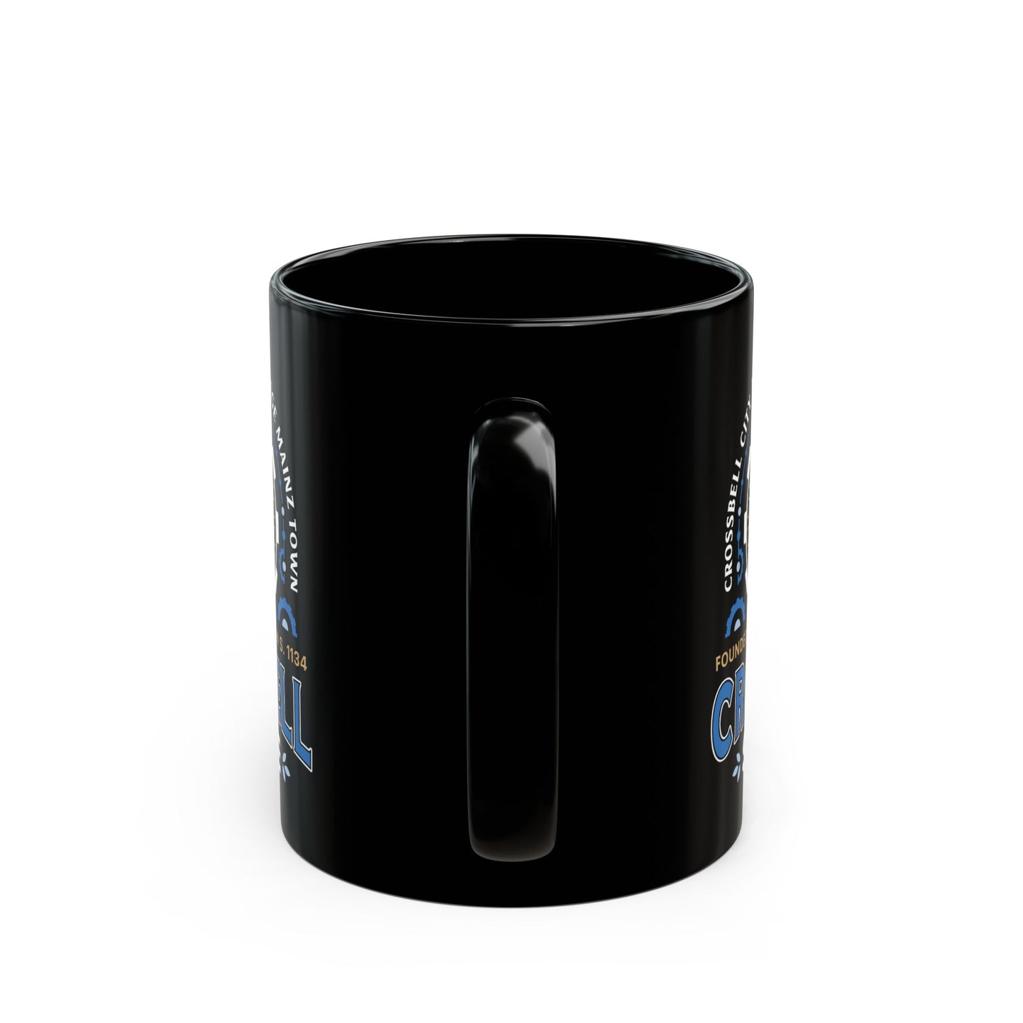 Crossbell State Crest Black Mug
