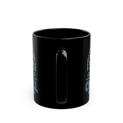 Crossbell State Crest Black Mug