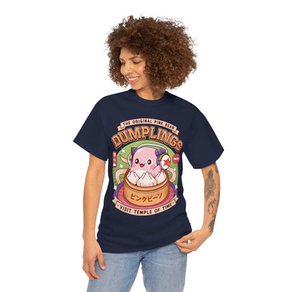 Pink Bean Dumplings Vintage Unisex T-Shirt