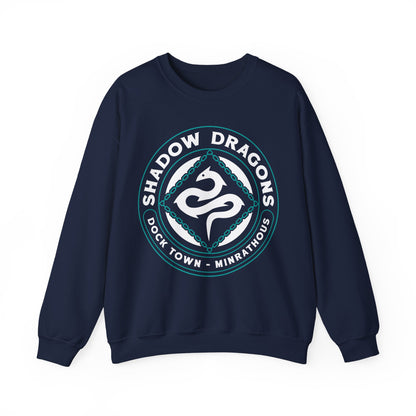 Minrathous Shadow Dragons Emblem Unisex Crewneck Sweatshirt