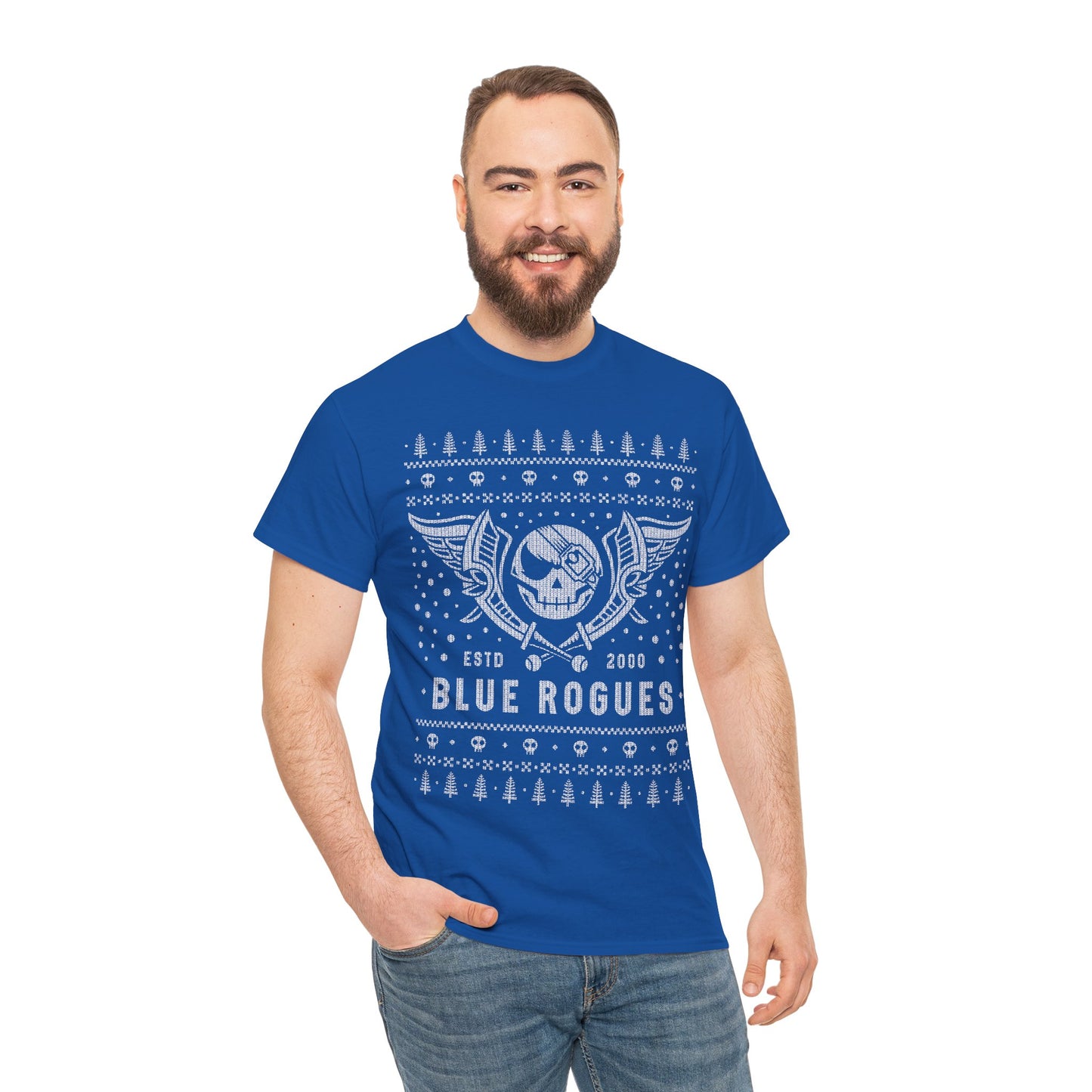 Blue Rogues Air Pirates Christmas Unisex T-Shirt