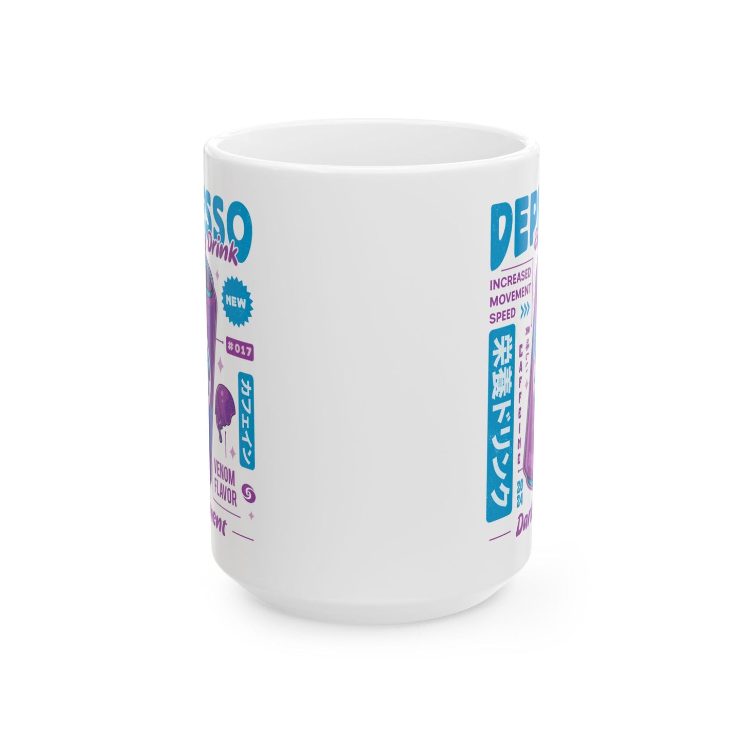 Depresso Energy Drink Ceramic Mug