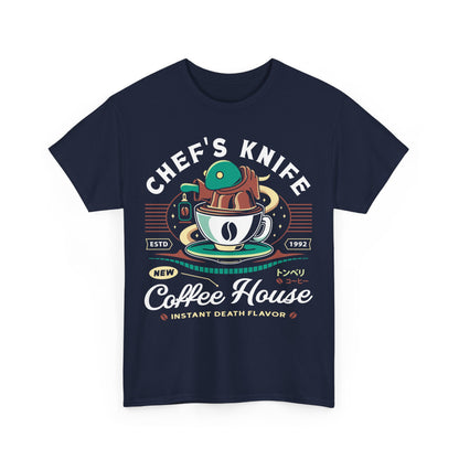 Chefs Knife Coffee Crest Unisex T-Shirt
