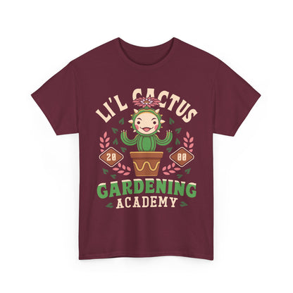 Lil Cactus Gardening Academy Unisex T-Shirt