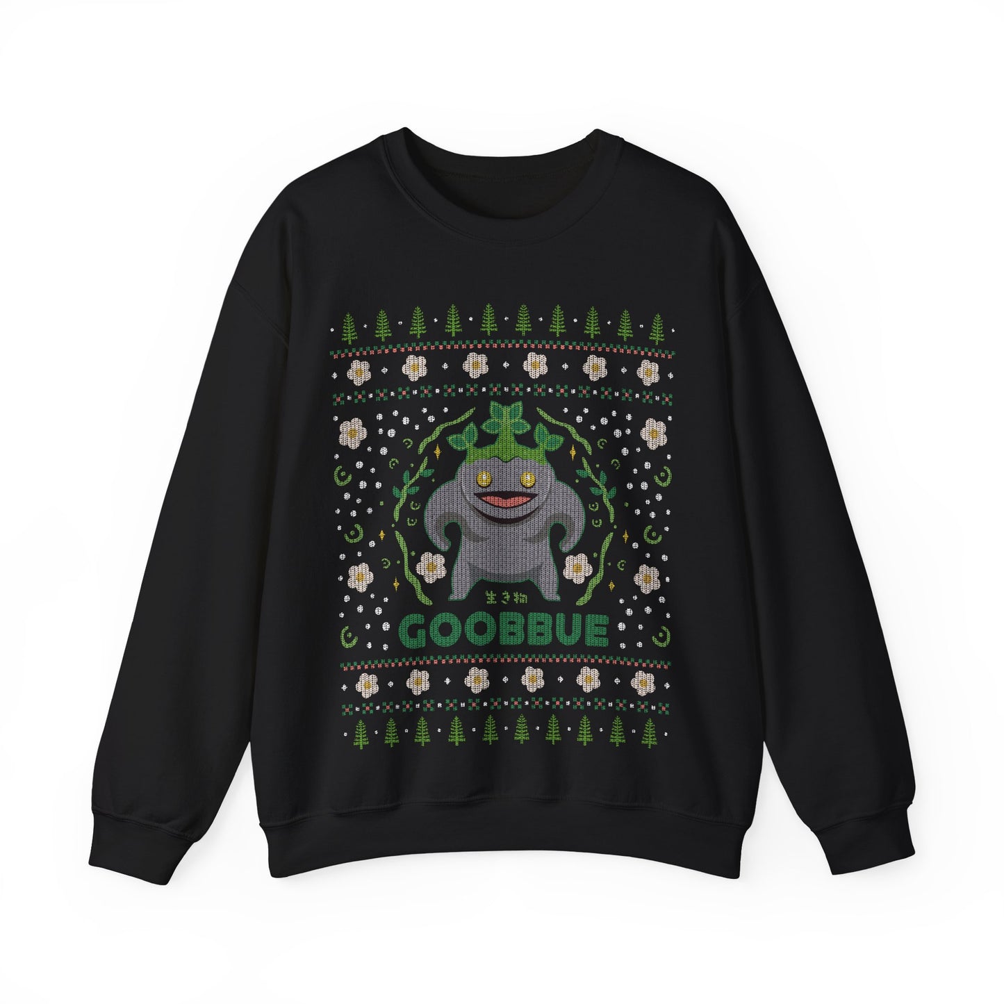 Goobbue Ugly Sweater Unisex Crewneck Sweatshirt