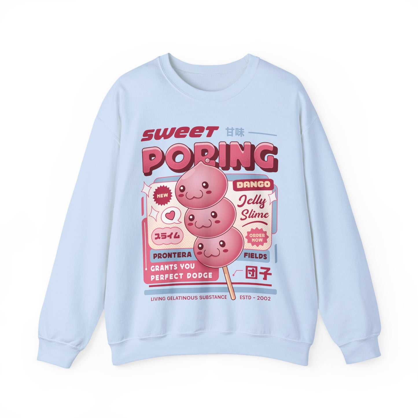 Poring Dango Unisex Crewneck Sweatshirt