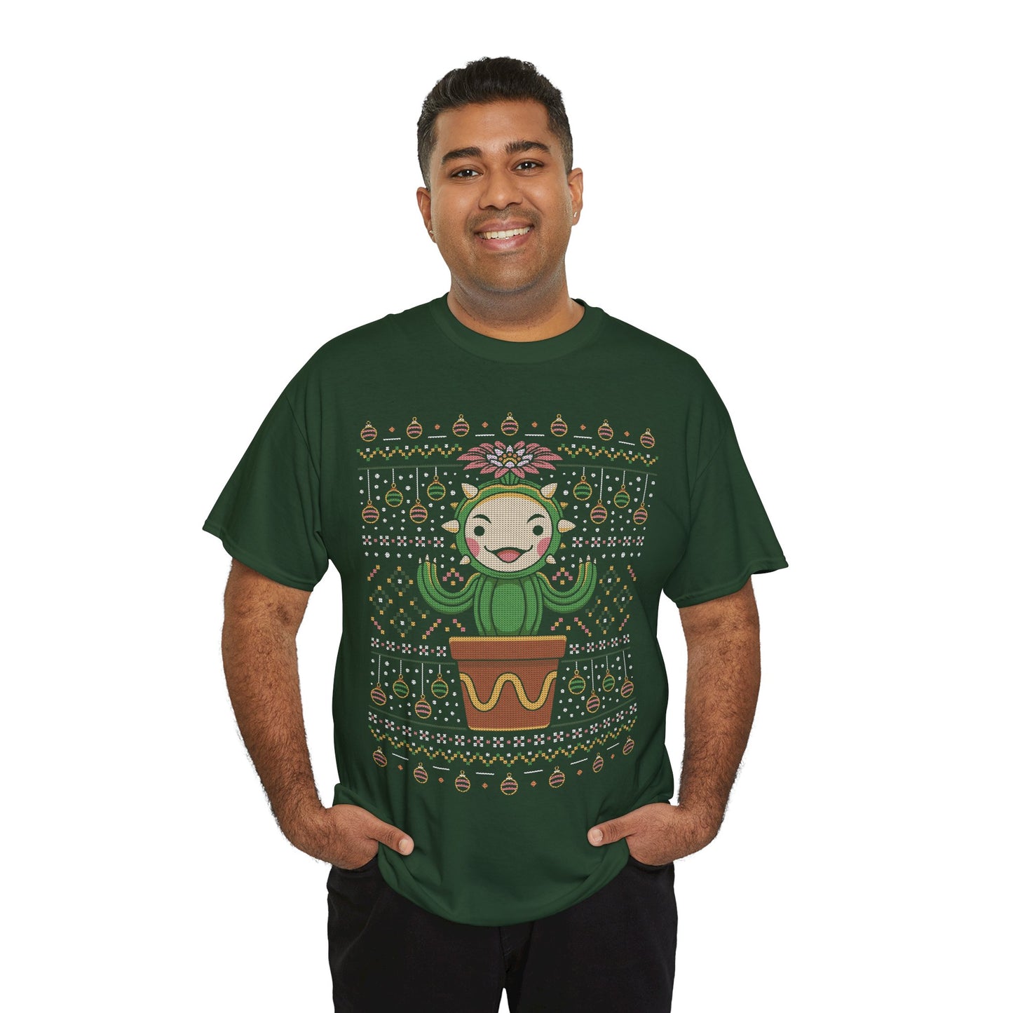 Lil Cactus Ugly Sweater Unisex T-Shirt
