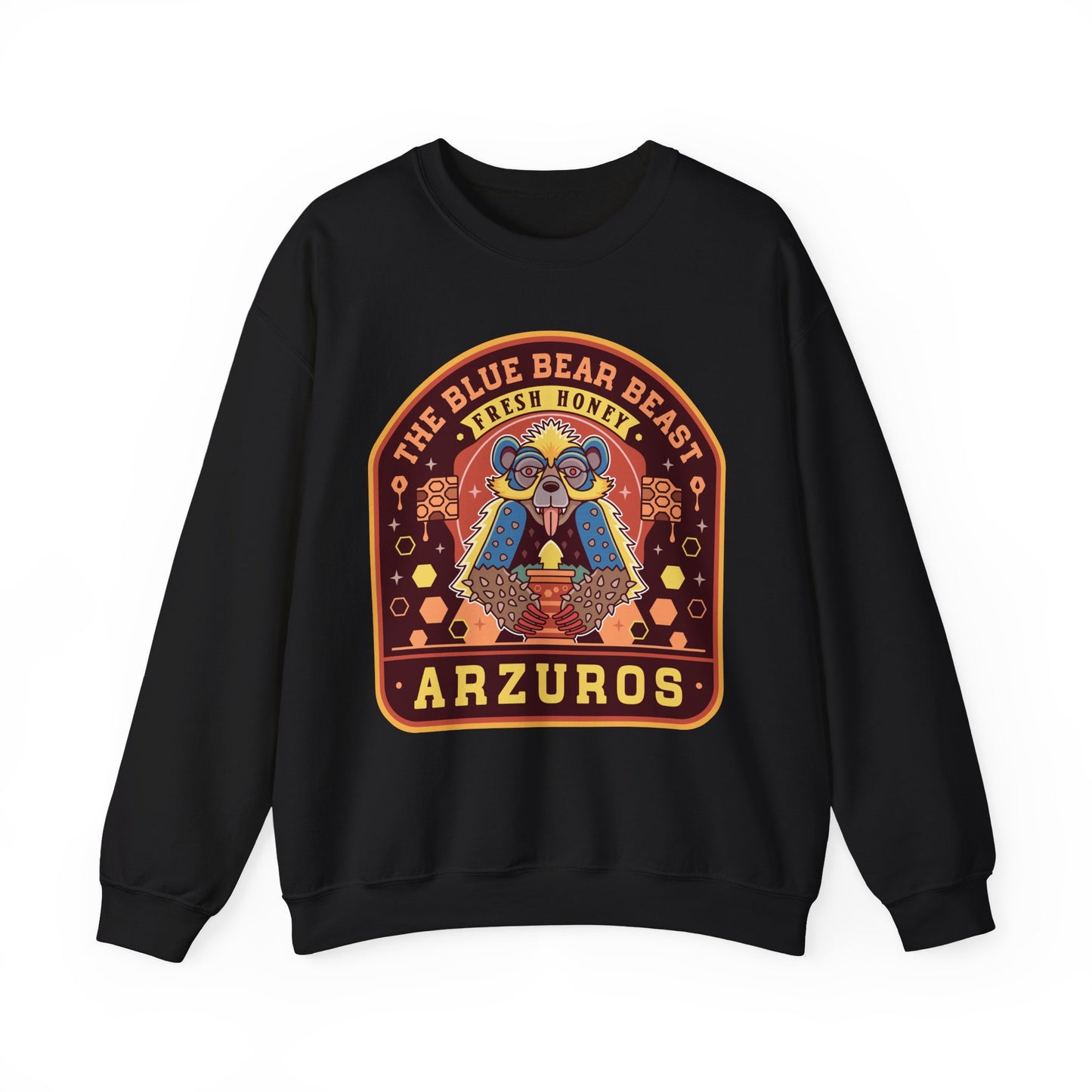 Arzuros Honey Emblem Crewneck Sweatshirt