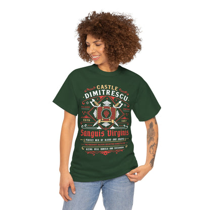 Castle Dimitrescu Vineyard Crest Unisex T-Shirt