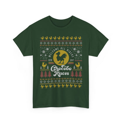 Chocobo Races Ugly Sweater Unisex T-Shirt