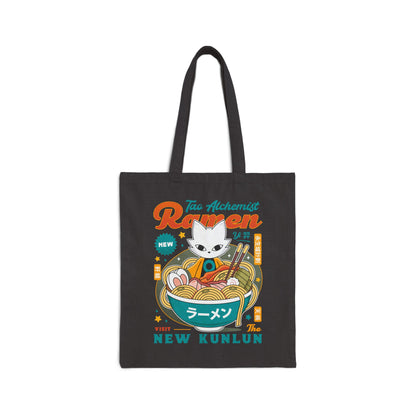 The Mysterious Alchemist Ramen Cotton Canvas Tote Bag