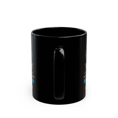 Rolling Cutter Academy Black Mug