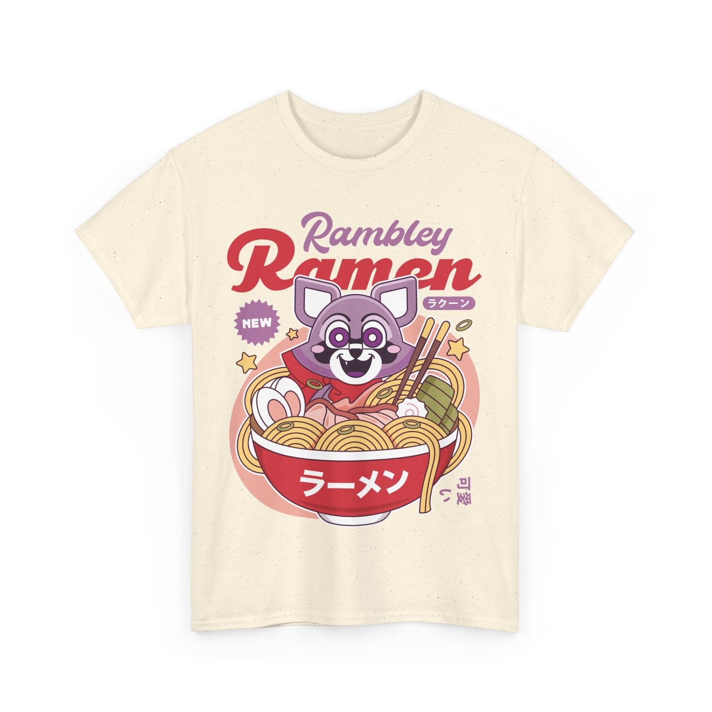 Rambley The Raccoon Ramen Unisex T-Shirt