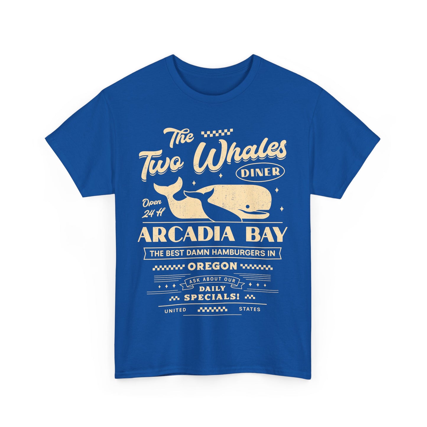 The Two Whales Diner Emblem Unisex T-Shirt