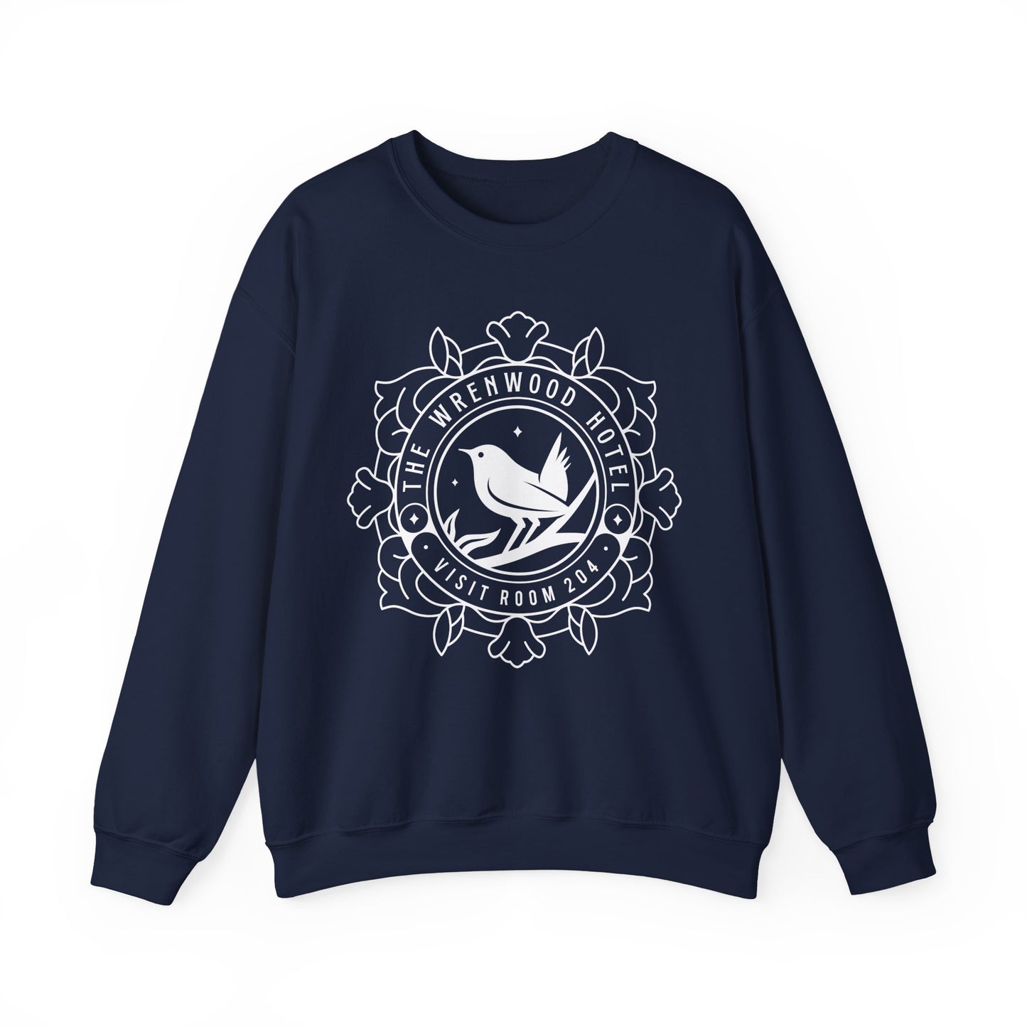 Wrenwood Hotel Emblem Crewneck Sweatshirt