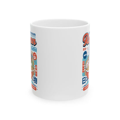Cabin Coins Ramen Vintage Ceramic Mug