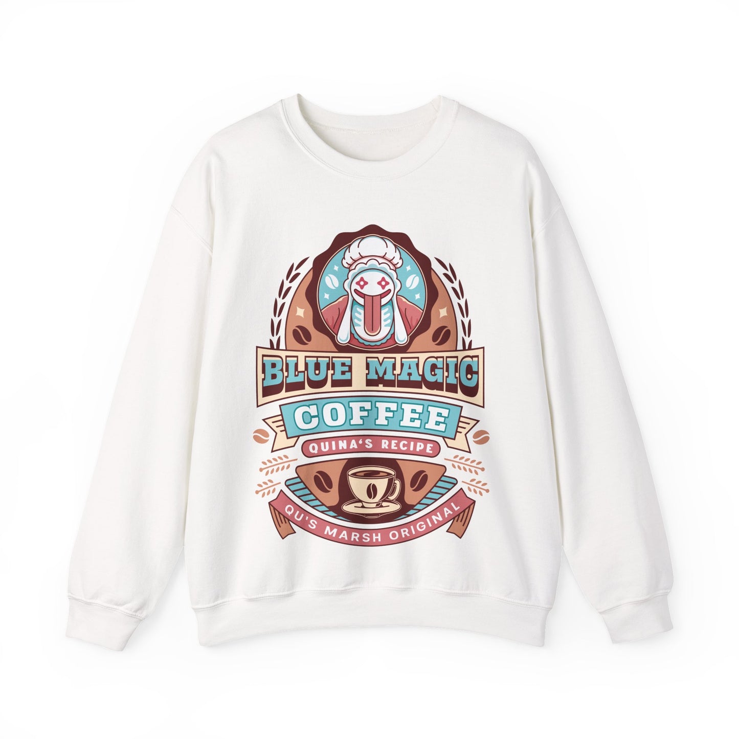Quina Quen Coffee Vintage Unisex Crewneck Sweatshirt