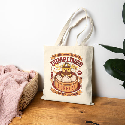 Serpent Of Ronka Dumplings Tote Bag