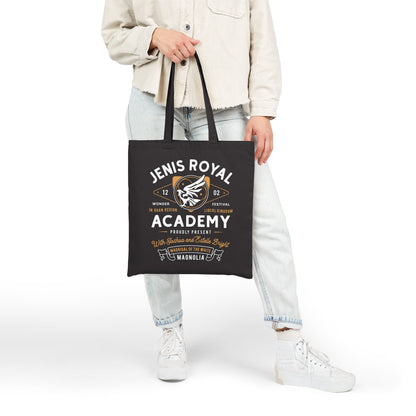 Jenis Royal Academy Emblem Canvas Tote Bag