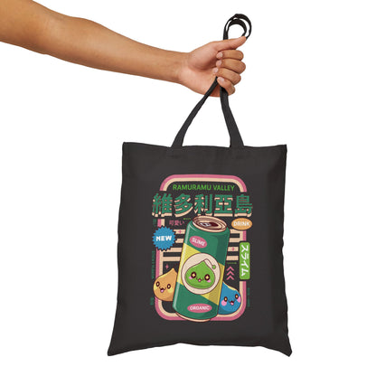 Ramuramu Valley Energy Drink Cotton Canvas Tote Bag