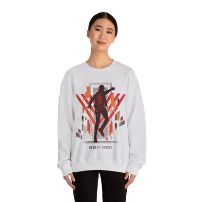 Paranatural Oldest House Building Crewneck Sweatshirt