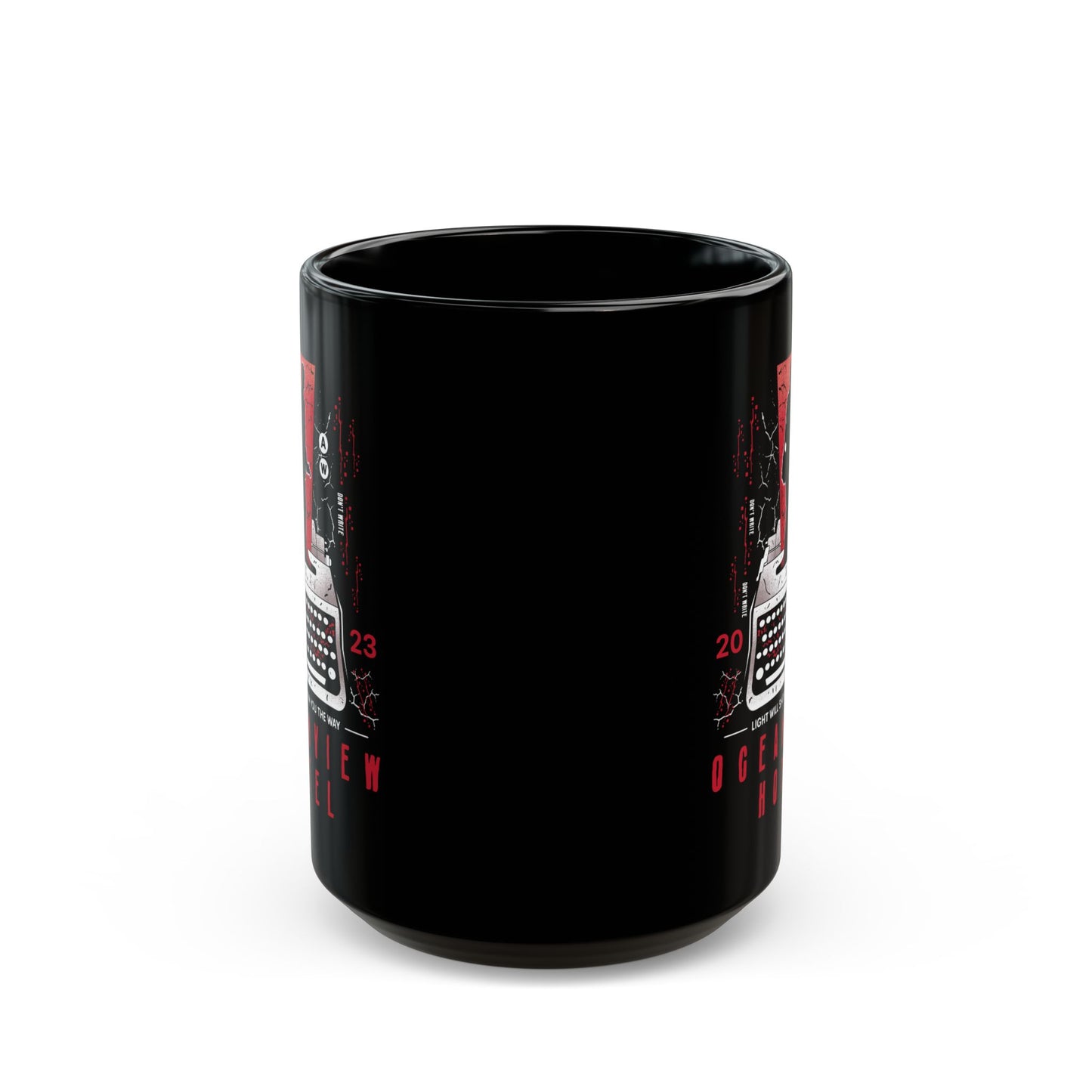 Dont Write Black Mug