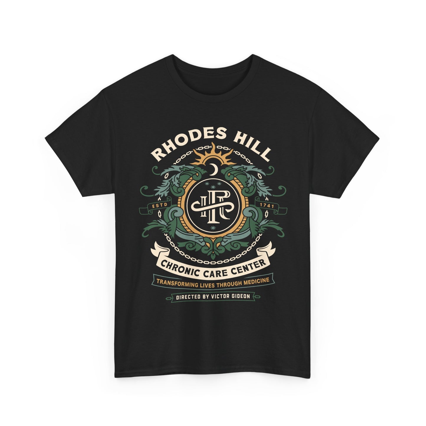 Rhodes Hill Chronic Care Center Crest Unisex T-Shirt