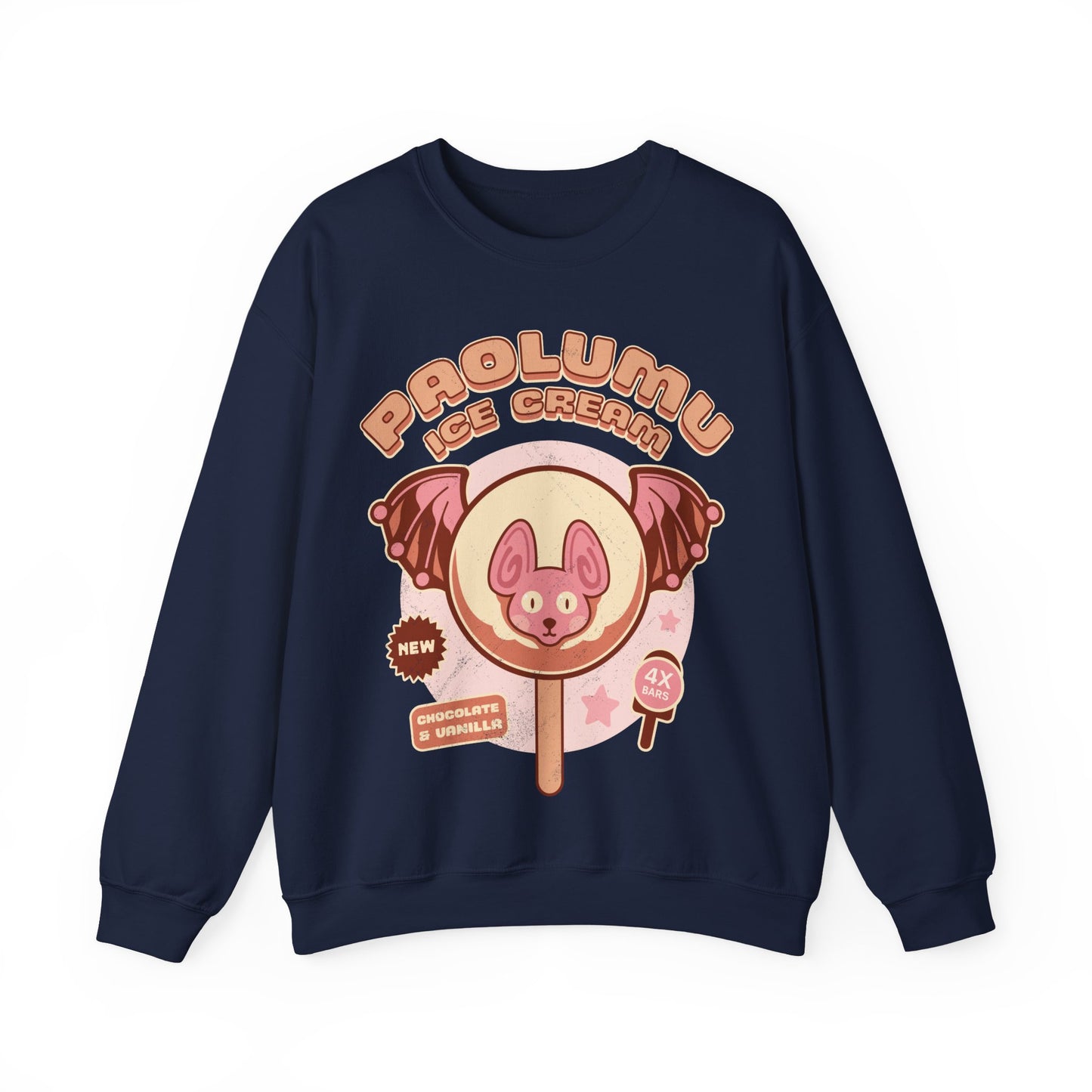 Paolumu Ice Cream Unisex Crewneck Sweatshirt