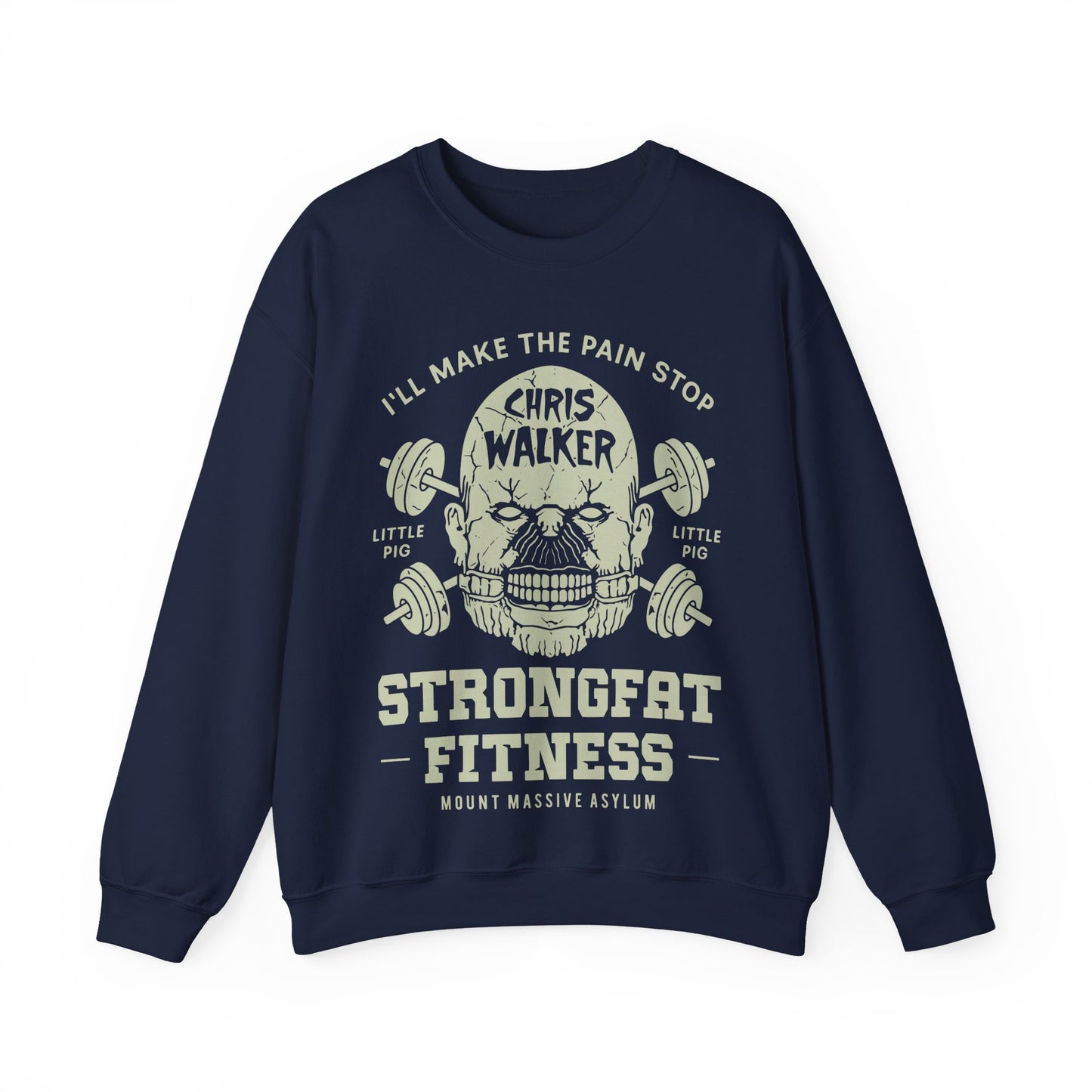 Mount Massive Asylum Fitness Unisex Crewneck Sweatshirt
