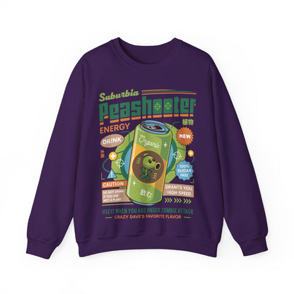 Peashooter Energy Drink Unisex Crewneck Sweatshirt