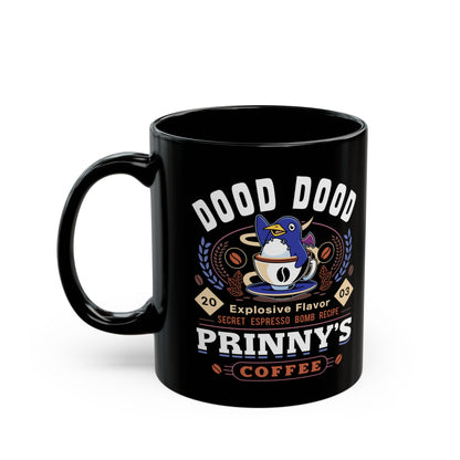 Prinny Dood Coffee Emblem Black Mug