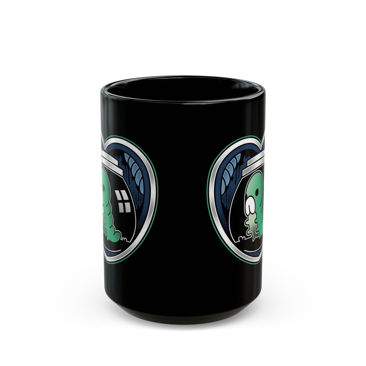 Grub Love Emblem Black Mug